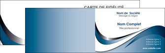 impression carte de visite web design bleu fond bleu couleurs pastels MLIG70821