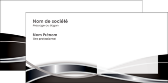 maquette en ligne a personnaliser enveloppe web design noir fond gris simple MLIG71007