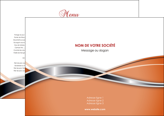 exemple set de table web design orange fond orange gris MIDBE71021