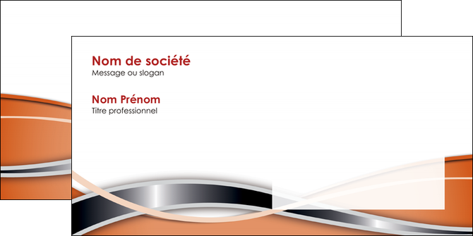 creation graphique en ligne enveloppe web design orange fond orange gris MIDBE71059