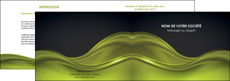 personnaliser modele de depliant 2 volets  4 pages  espaces verts vert vert pastel fond vert pastel MLGI71431