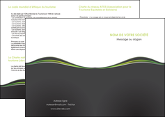 maquette en ligne a personnaliser depliant 2 volets  4 pages  web design gris gris metallise fond gris metallise MLIGCH71473