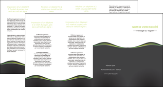 exemple depliant 4 volets  8 pages  web design gris gris metallise fond gris metallise MLIGCH71513