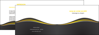 creation graphique en ligne depliant 2 volets  4 pages  web design gris gris fonce mat MLIG71535
