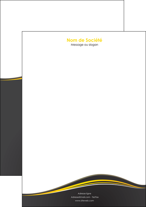 imprimerie tete de lettre web design gris gris fonce mat MIDBE71551