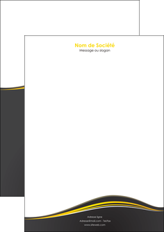 imprimerie tete de lettre web design gris gris fonce mat MLIG71551