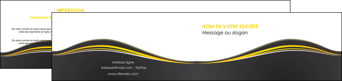 personnaliser modele de depliant 2 volets  4 pages  web design gris gris fonce mat MIDBE71555