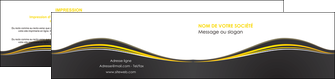 personnaliser modele de depliant 2 volets  4 pages  web design gris gris fonce mat MLIG71555