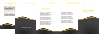 imprimer depliant 4 volets  8 pages  web design gris gris fonce mat MLIG71561