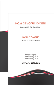 maquette en ligne a personnaliser carte de visite web design gris gris fonce mat MFLUOO71581