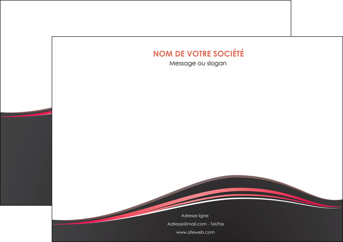 maquette en ligne a personnaliser affiche web design gris gris fonce mat MFLUOO71589