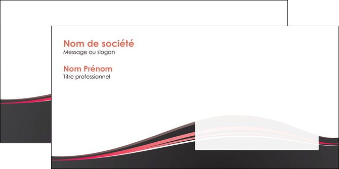 maquette en ligne a personnaliser enveloppe web design gris gris fonce mat MFLUOO71609