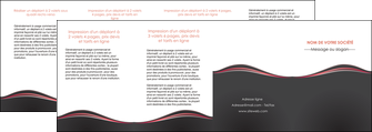 modele depliant 4 volets  8 pages  web design gris gris fonce mat MFLUOO71619