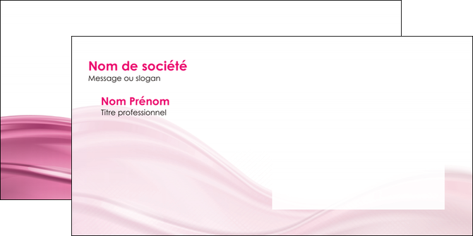 cree enveloppe metiers de la cuisine rose fond rose tendre MIDLU71881