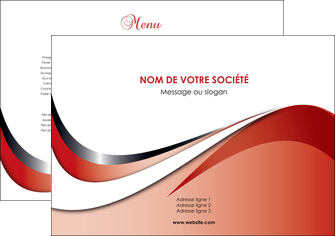 faire modele a imprimer set de table web design rouge fond rouge couleur chaude MIDBE72103