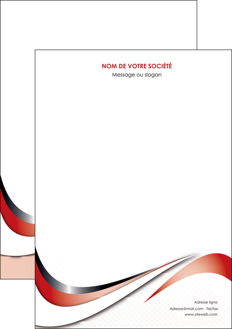 creer modele en ligne affiche web design rouge fond rouge couleur chaude MIDBE72107