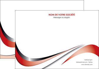 faire affiche web design rouge fond rouge couleur chaude MIDBE72121