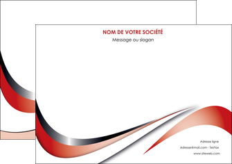 modele affiche web design rouge fond rouge couleur chaude MIDBE72123