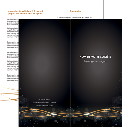 creer modele en ligne depliant 2 volets  4 pages  abstrait abstraction design MFLUOO72235