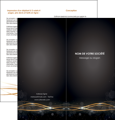 creer modele en ligne depliant 2 volets  4 pages  abstrait abstraction design MFLUOO72235