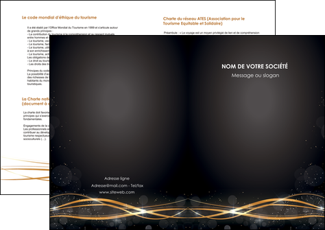 impression depliant 2 volets  4 pages  abstrait abstraction design MFLUOO72247