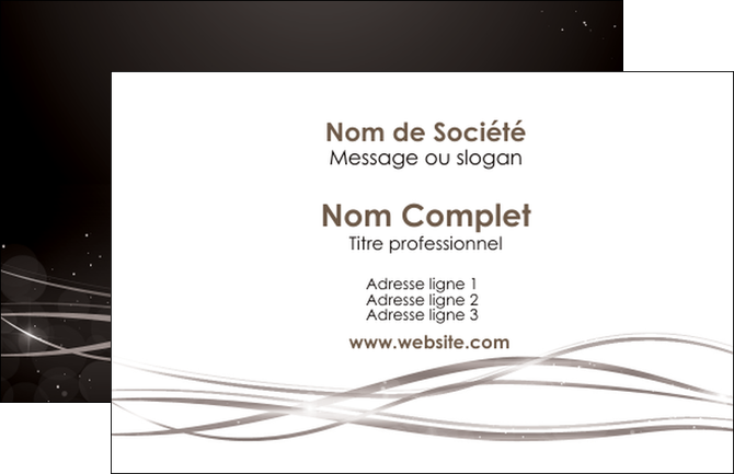 modele en ligne carte de visite abstrait abstraction design MFLUOO72279