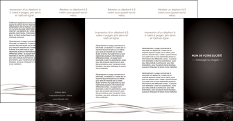 impression depliant 4 volets  8 pages  abstrait abstraction design MFLUOO72327