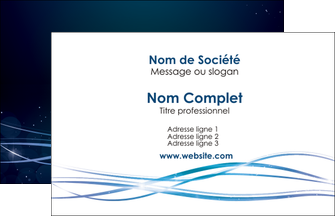 creation graphique en ligne carte de visite fond  bleu couleurs froides structure en bleu MFLUOO72331
