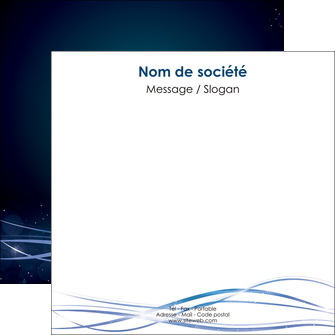 personnaliser modele de flyers fond  bleu couleurs froides structure en bleu MFLUOO72363
