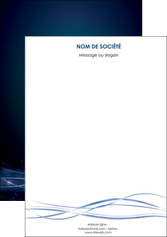 creer modele en ligne affiche fond  bleu couleurs froides structure en bleu MFLUOO72373