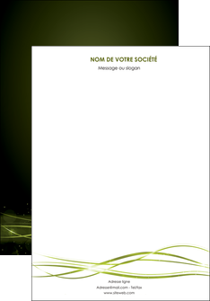 imprimer affiche fond vert structure en vert abstrait MLGI72389