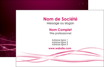realiser carte de visite rose rose fushia couleur MLGI72435