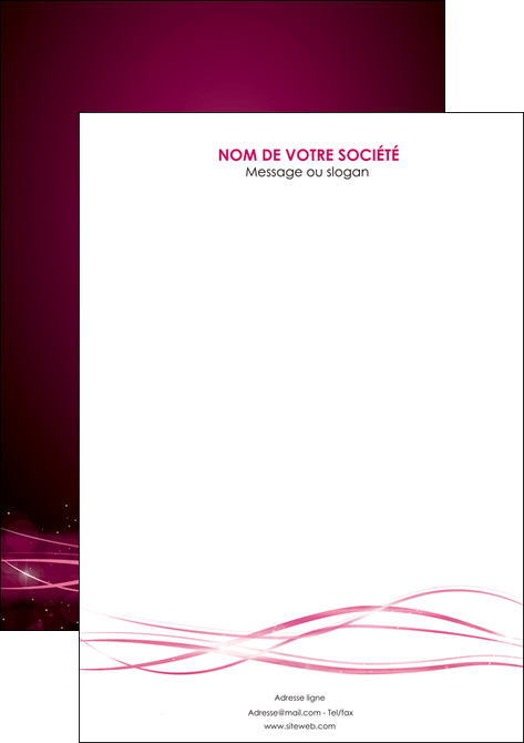 creation graphique en ligne affiche rose rose fushia couleur MIDBE72443