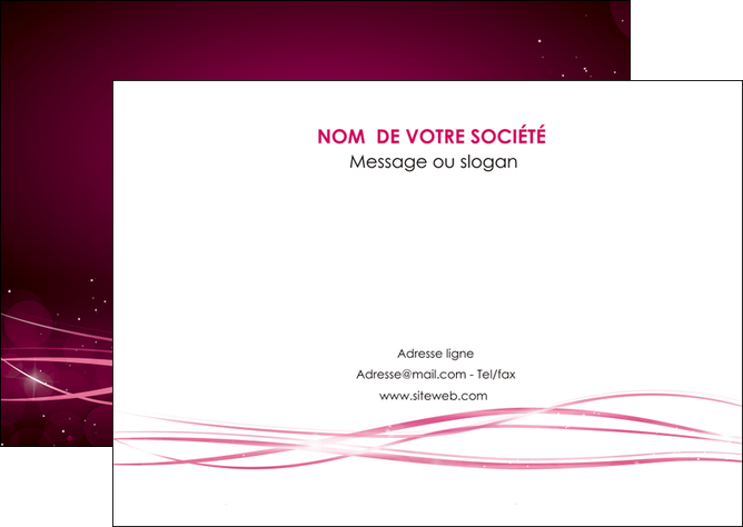 modele en ligne flyers rose rose fushia couleur MIDBE72463