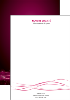 personnaliser maquette affiche rose rose fushia couleur MLGI72477