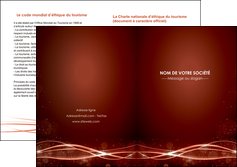 modele en ligne depliant 2 volets  4 pages  rouge couleur couleurs MFLUOO72765