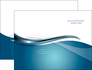 creation graphique en ligne pochette a rabat web design bleu fond bleu couleurs froides MIF72789