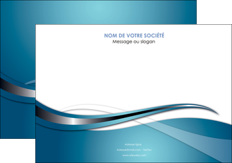 imprimerie affiche web design bleu fond bleu couleurs froides MIF72799