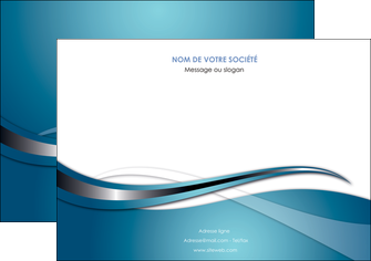 creer modele en ligne flyers web design bleu fond bleu couleurs froides MIF72811