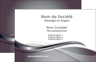 imprimerie carte de visite web design gris fond gris noir MLIGBE72951