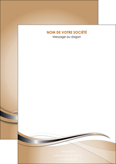 creer modele en ligne flyers marron gris fond marron MIFBE73005
