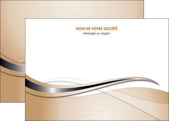 imprimerie affiche marron gris fond marron MIFBE73023