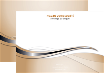 personnaliser modele de affiche marron gris fond marron MIFBE73025