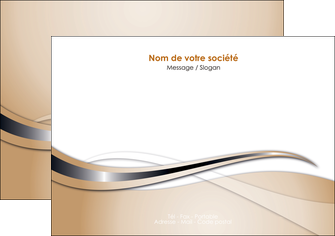 modele flyers marron gris fond marron MIFBE73027