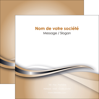imprimer flyers marron gris fond marron MIFBE73035