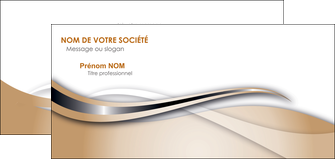 imprimerie carte de correspondance marron gris fond marron MIFBE73041
