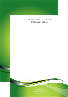 faire affiche web design vert fond vert verte MIF73063