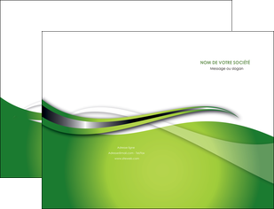 creation graphique en ligne pochette a rabat web design vert fond vert verte MIF73067