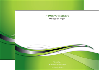 faire flyers web design vert fond vert verte MIF73089