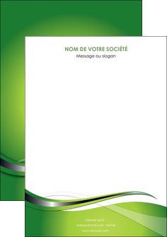 impression affiche web design vert fond vert verte MIF73097